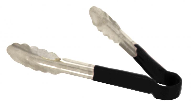 9-inch Heavy-Duty Utility Tong with Black Plastic Handle 1 9-inch Heavy-Duty Utility Tong with Black Plastic Handle